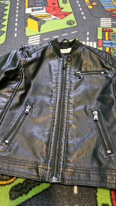 Geaca h&m imitatie piele 116