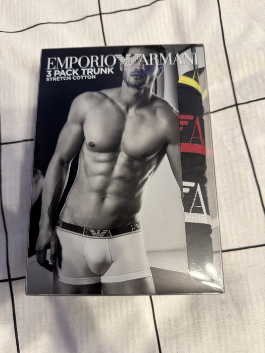 Emporio Armani мъжки боксерки 3 бр.Оригинален продукт