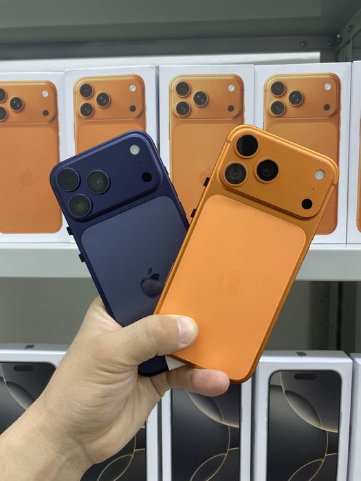 Айфон 17 про макс Синий цвет!