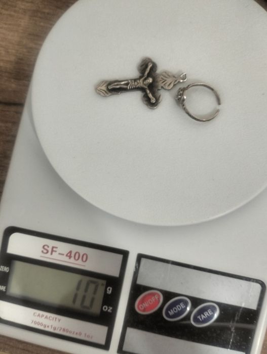 Серебро на лом . продажа
