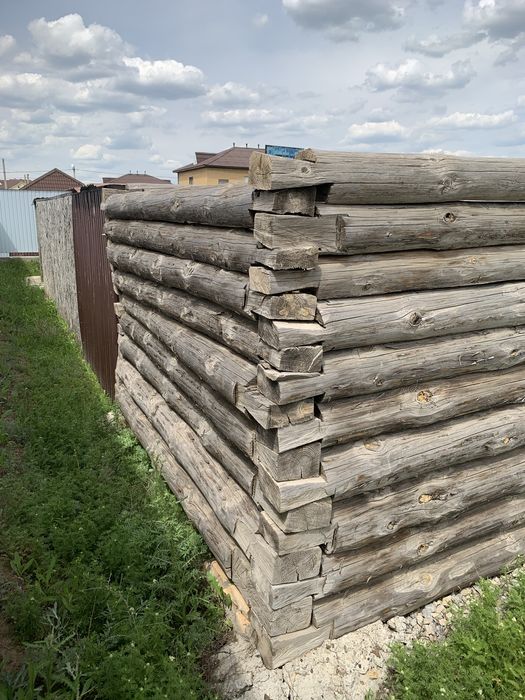 Бревна для бани.