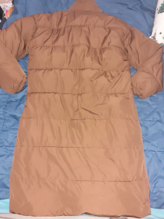 Дълго зимно яке/кафяво яке