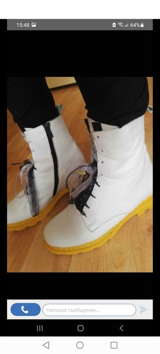 Fabiano бели боти