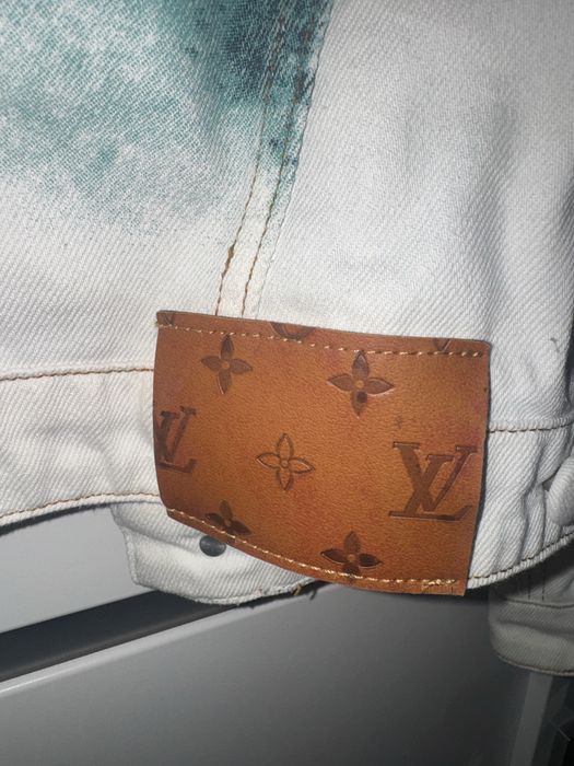 geaca blugi louis vuitton
