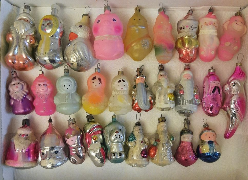 Советские ёлочные игрушки