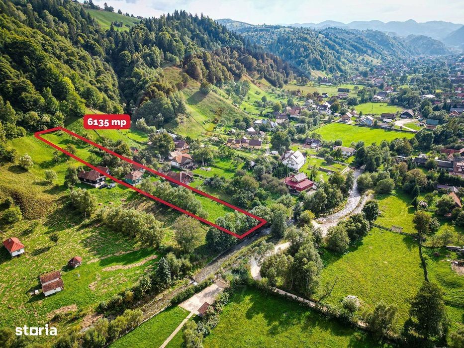 Teren 6,135mp Moieciu de Jos / Strada Principala