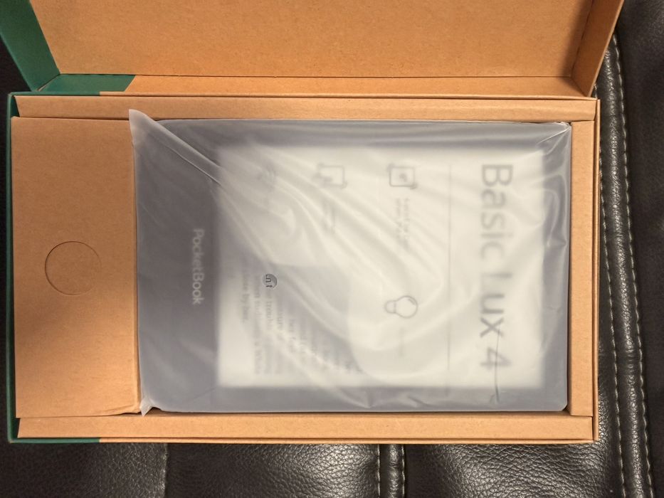 Ebook reader pocketbook basic lux 4 nou la cutie