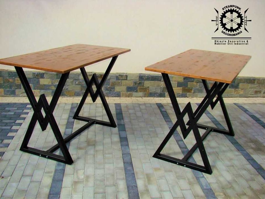 Masa si picioare masa stil industrial- pe comada orice dimensiune
