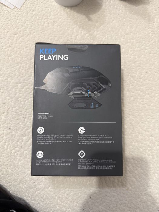 Игровая мышь Logitech g502hero