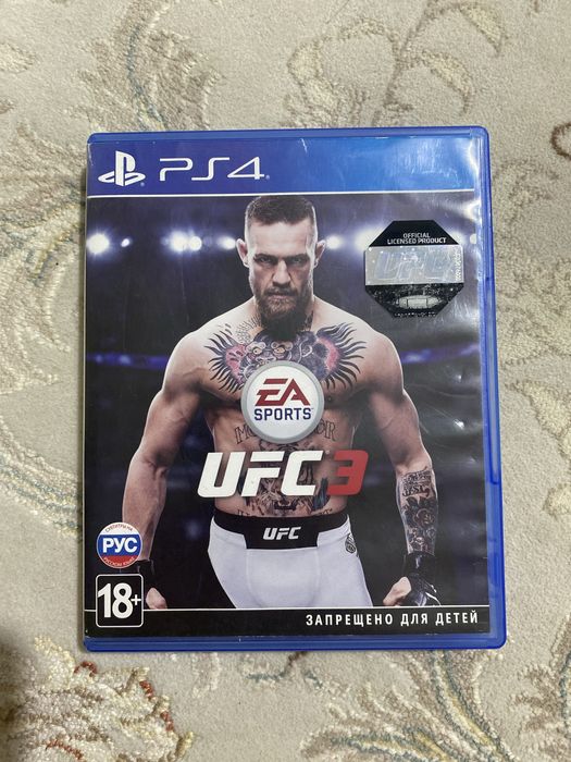 UFC 3 PS4 в хорошем состаянии