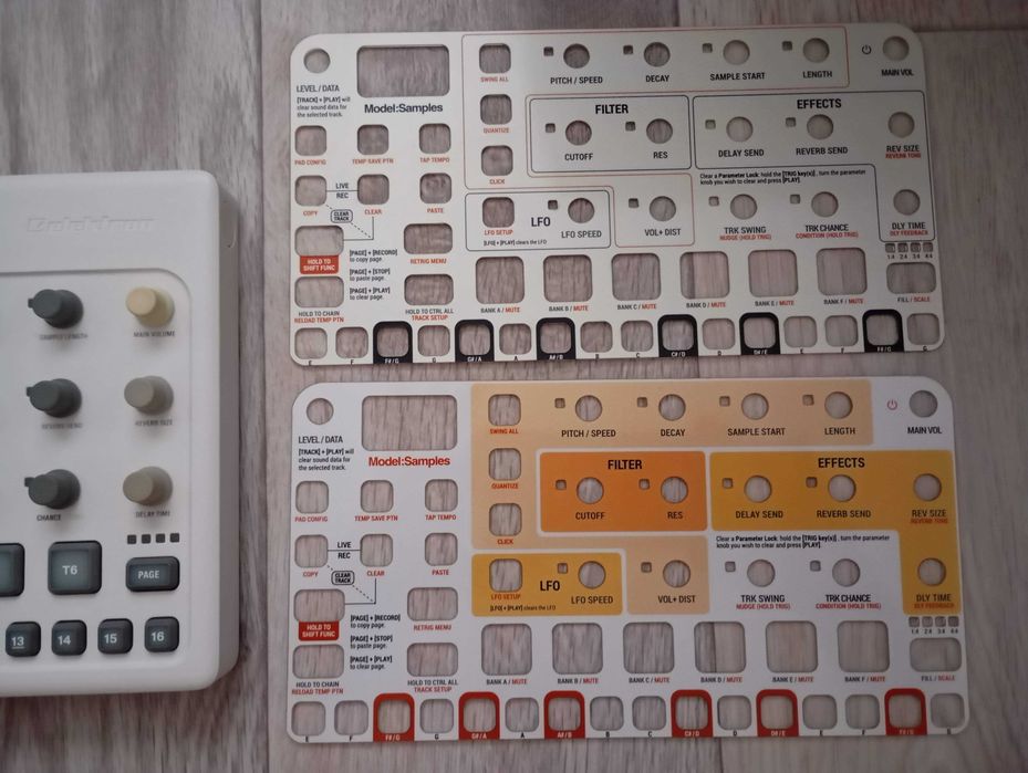 Elektron Model:Samples  Сэмплерный грувбокс