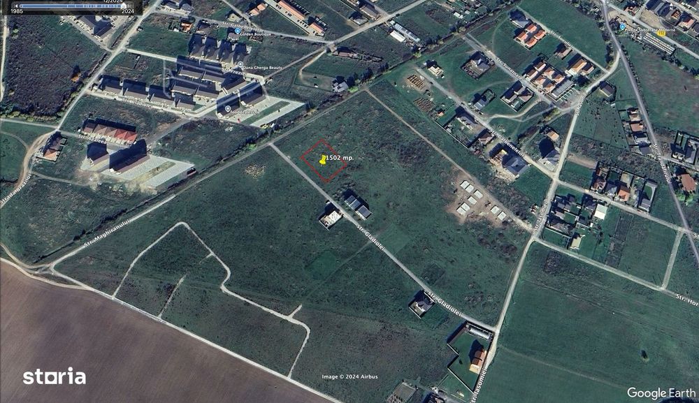 Teren intravilan 1502mp Giroc, str.Gladiolei.