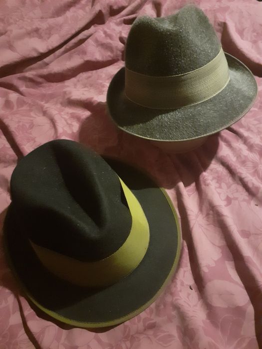 Palarie Fedora vintage, bărbați/54/55