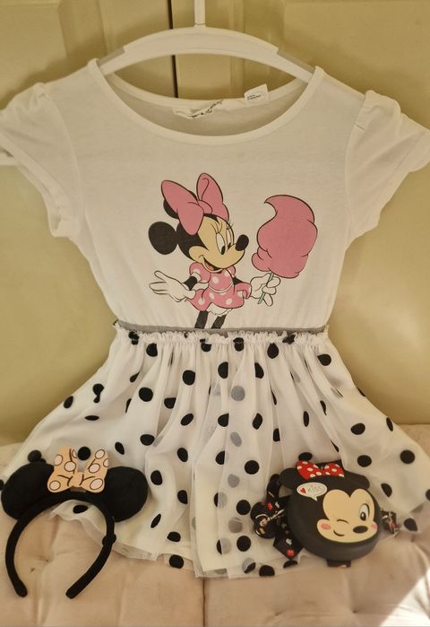 Рокля, чанта и диадема ръст 110/116