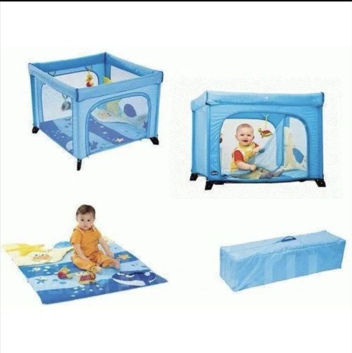 Манеж игровой chicco б/у