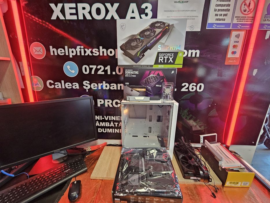 PC High-End AMD Ryzen 7 7800x3d ! Construcție Profesională- Extrema