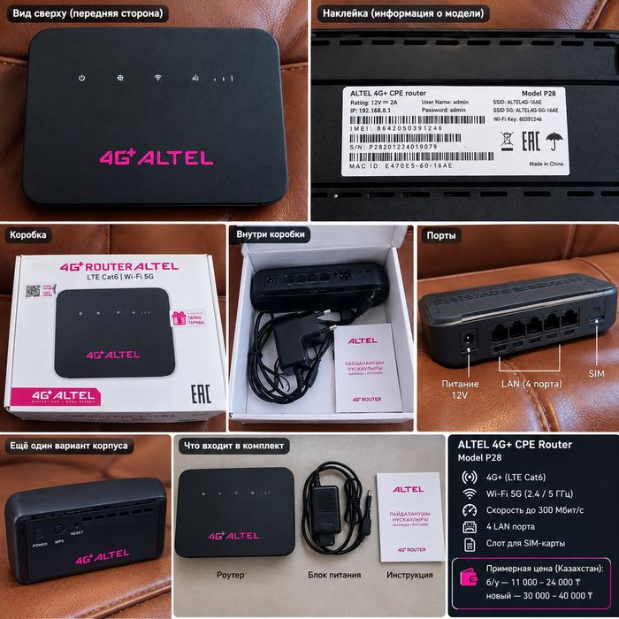 Ролтер altel 4 g