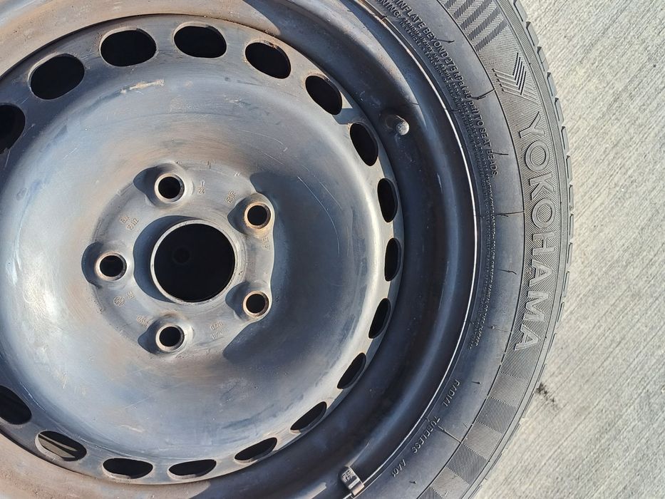 Roți complete  5×100(vw,skoda)
