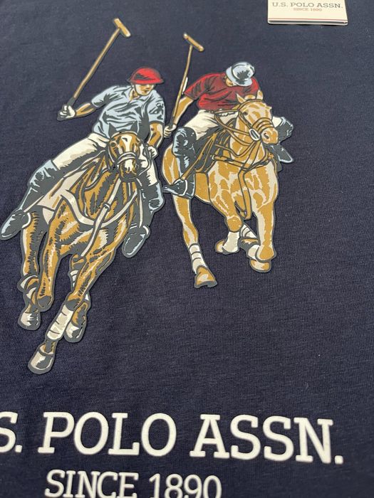 Tricou barbati U S Polo Assn bleumarin XL