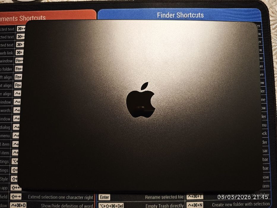 Apple MacBook Pro 14'' M4, 16GB RAM, 512GB SSD Black, 100% батерия