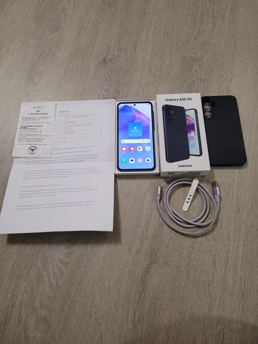 Samsung Galaxy A55 128GB cu garantie,1000 lei,doar in Cluj
