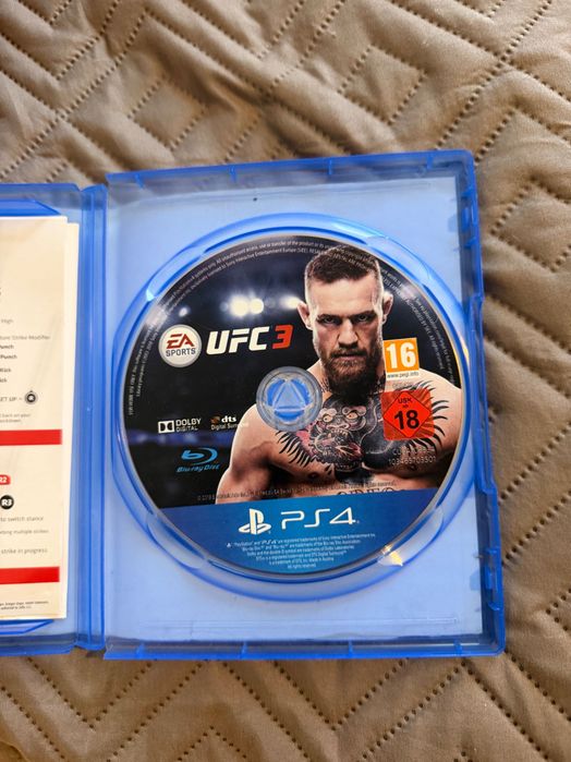 PlayStation игра UFC 3