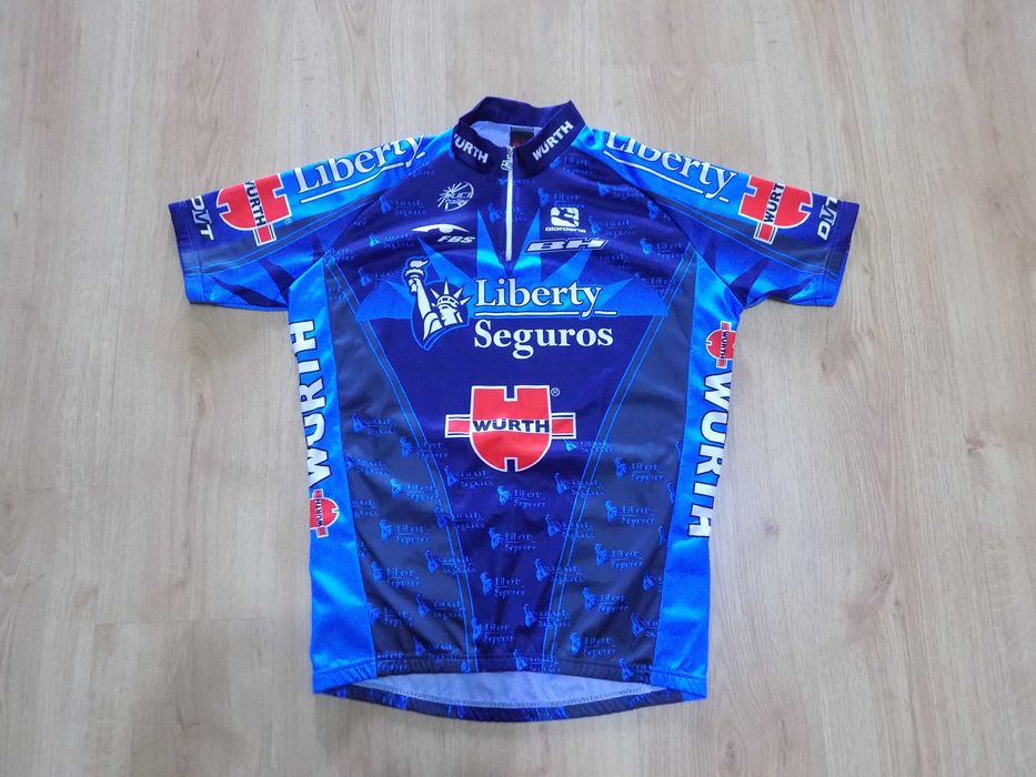 вело джърси cuore/giordana тениска мъжко шосе колоездене оригинална XL