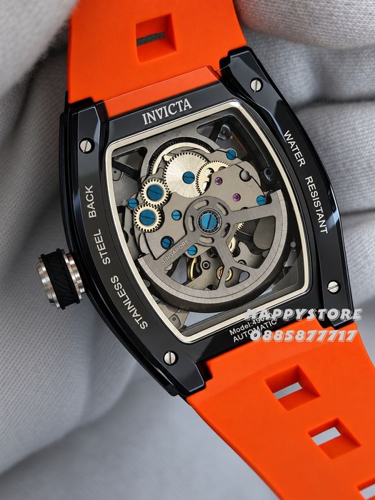 INVICTA Orange Reactor automatic 42 mm, Инвикта нов мъжки часовник