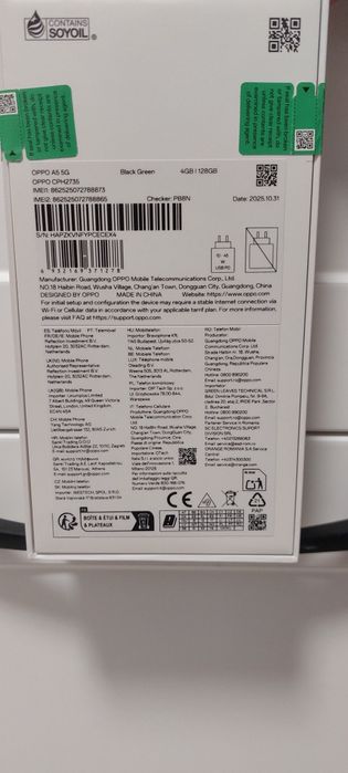 OPPO A5 5G 128 GB Negru