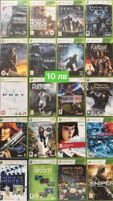 Xbox 360 игри над 200 Call of duty/ Assassin’s Creed / Hitman и още