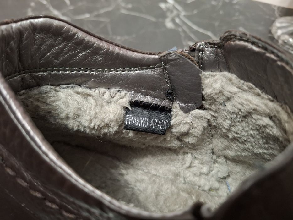 Мужские кожанные полусапожки