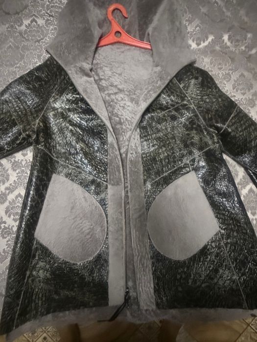 Шуба астраган двусторонняя