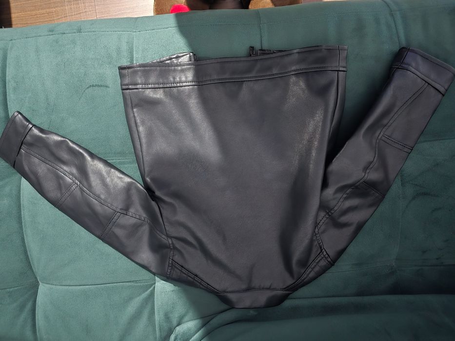Geaca primavara imitatie piele Sinsay copii baieti