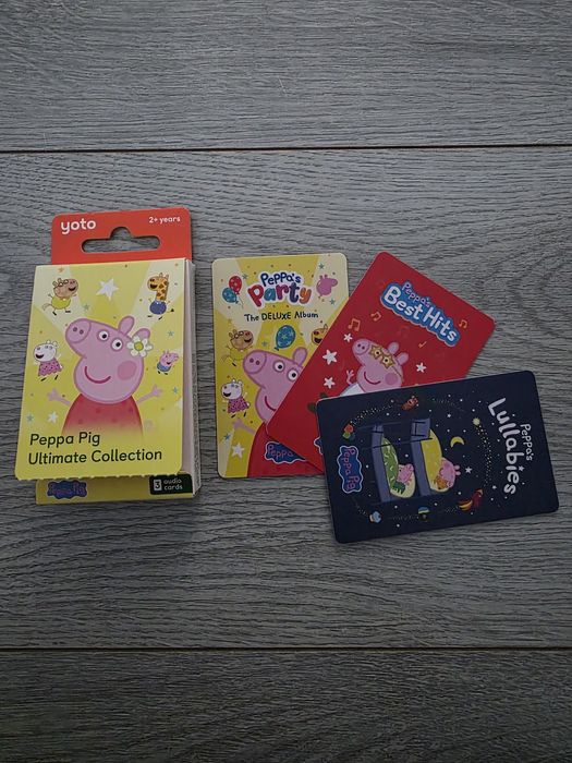 Set carduri Peppa Pig - yoto