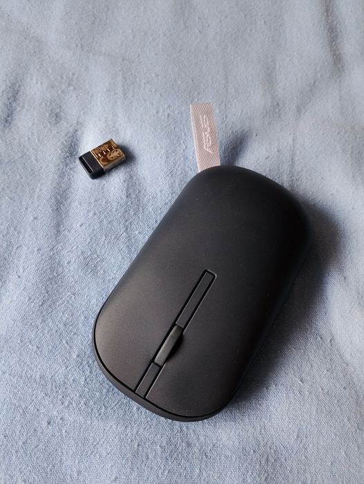 Mouse wireless Asus MD100 1600dpi, albastru inchis, silentios