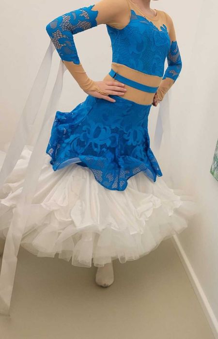 Rochie de dans sportiv [ballroom – stil standard sau juvenile).