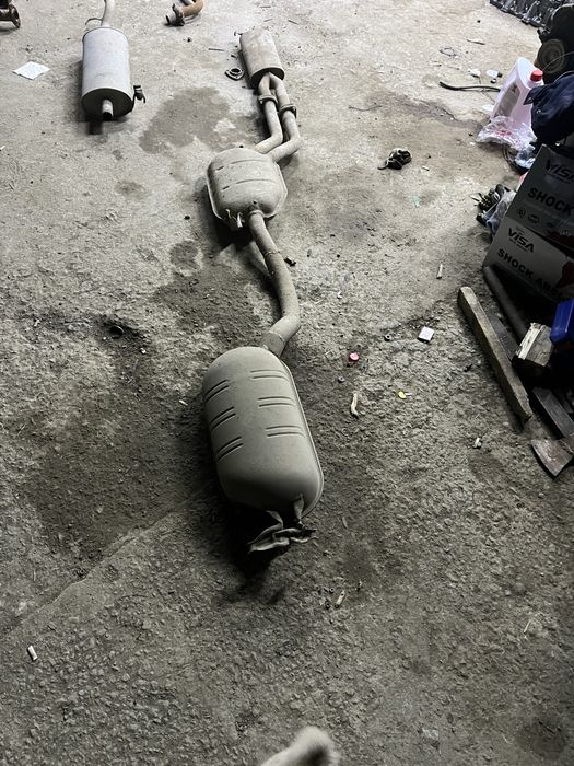 Глушитель мерс124 ке