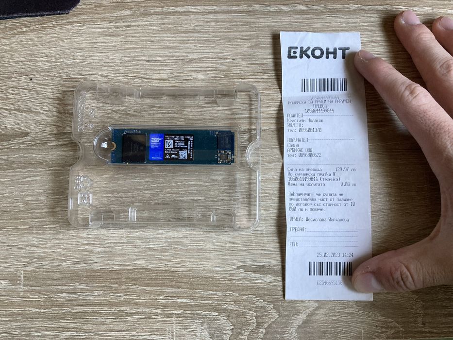 Western Digital WD Blue SN570 1TB (WDS100T3B0C)