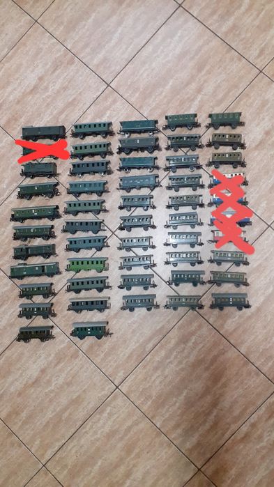 Vagoane calatori trenulet electric scara HO