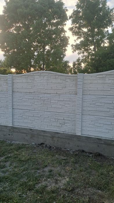Gard de beton vibrat