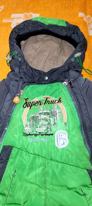 Зимний комбинезон на мальчика