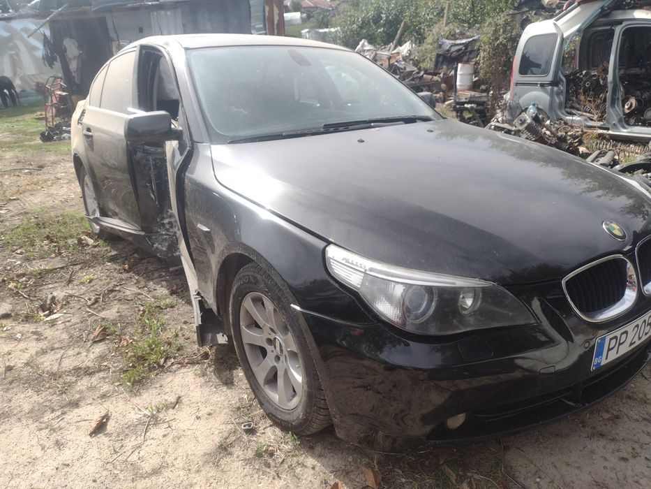 Bmw e60 320 бензин ръчка шест скорости на части