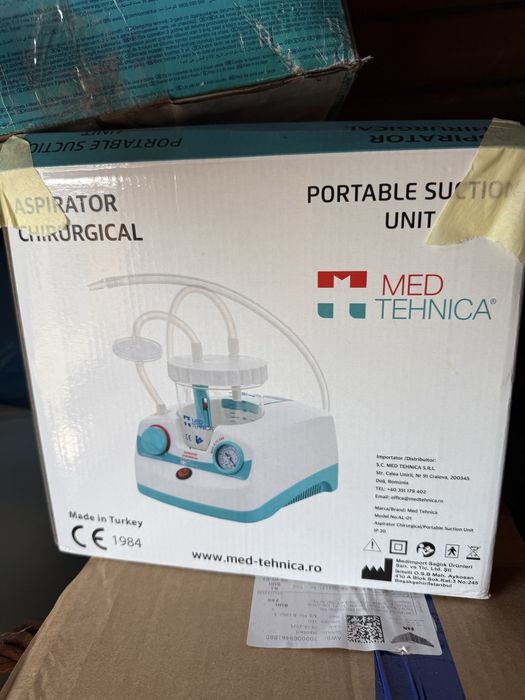 Aspirator medicinal chirurgical portabil Med Tehnica AL-01