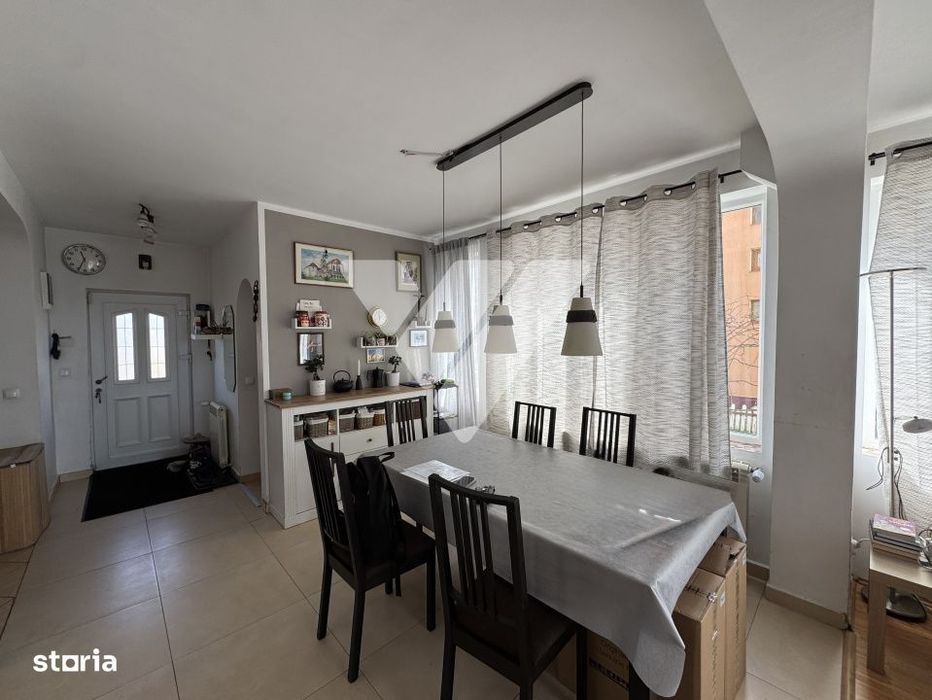 Casa individuala 4 camere, teren 490 mp, mobilata - Sura Mica Sibiu