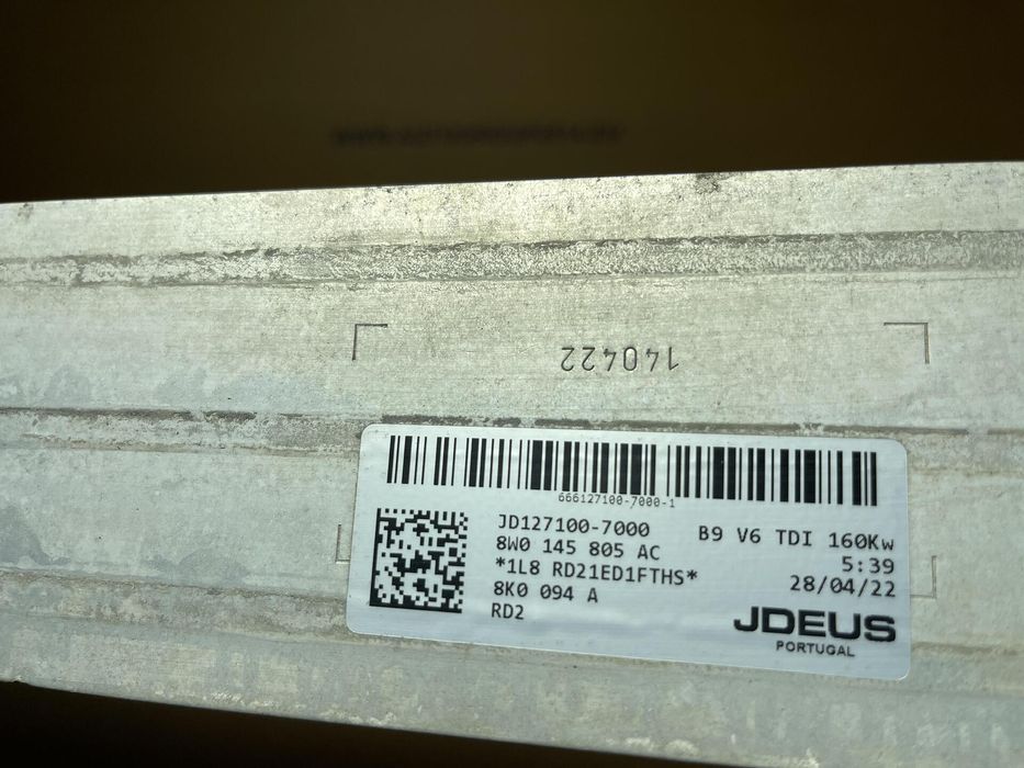 Интеркулер за audi a4 a5 a6 - 8w0145805ac