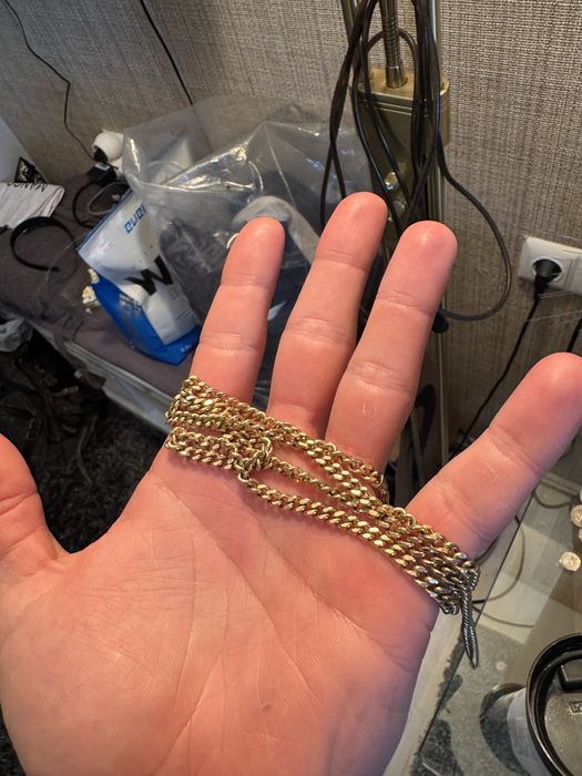 Златен синджир Панцер 14K (585) curb chain 14.9 gr
