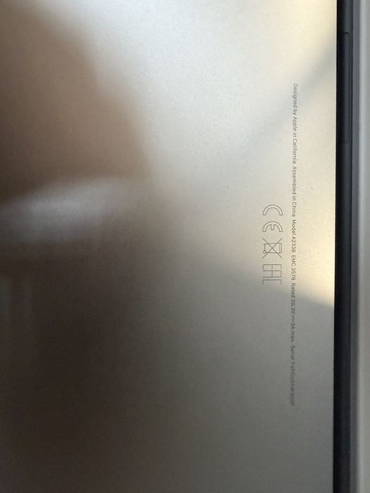 Apple Mackbook Pro 13inch A2338