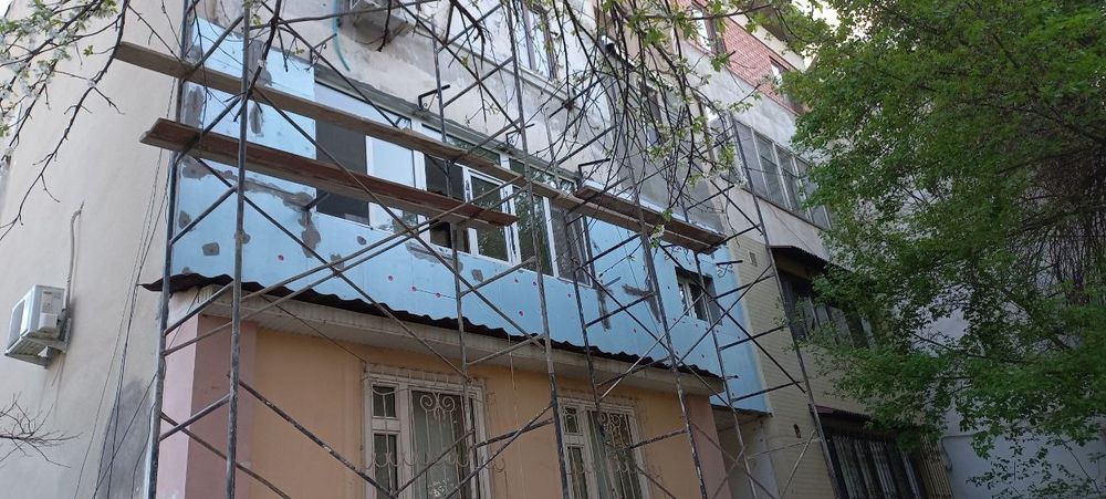 Утепление фасадов