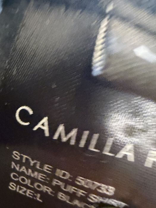 Camilla Pihl риза с ефектни ръкави