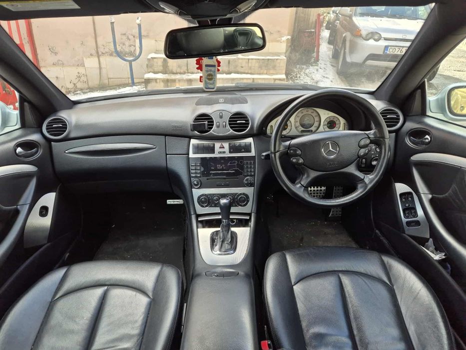 Mercedes CLK200Kompressor 163кс Face черен таван автоматик НА ЧАСТИ!